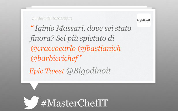 epic tweet masterchef