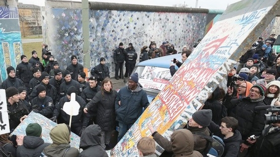muro berlino rimozione