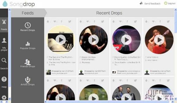 songdrop streaming online musica
