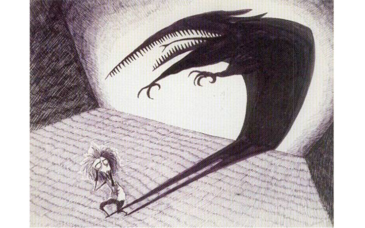 Illustrazione di Tim Burton