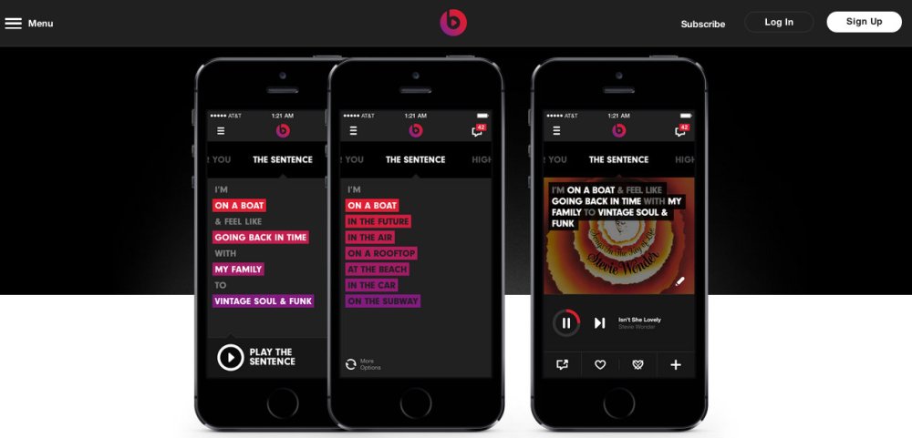 Beats music: nuovo streaming musicale su input degli utenti - Smart Sounds