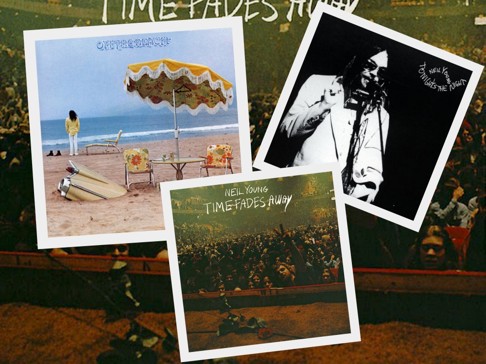 Neil Young Time fades away, Tonight's the night, On the beach