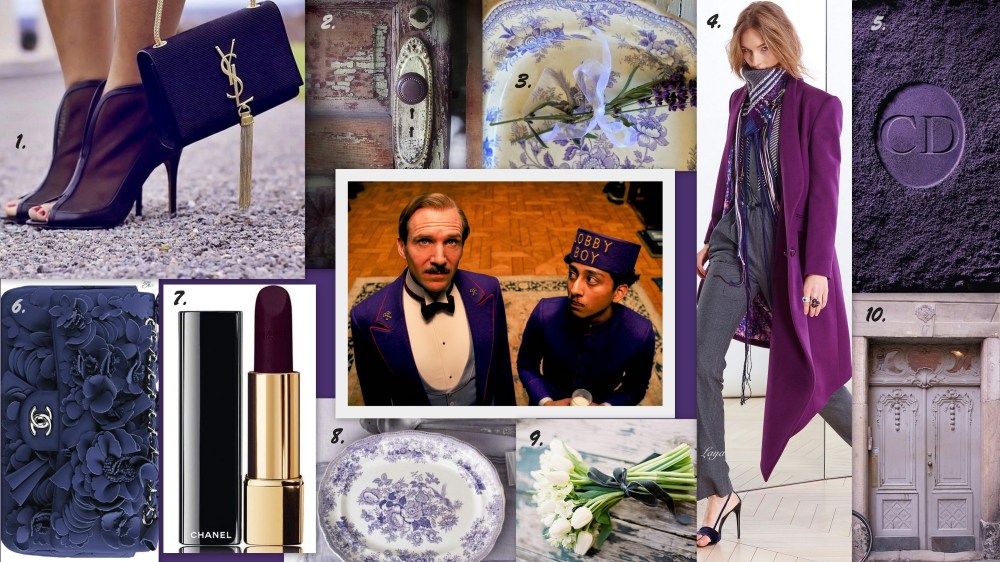 Grand Budapest Hotel moodboard