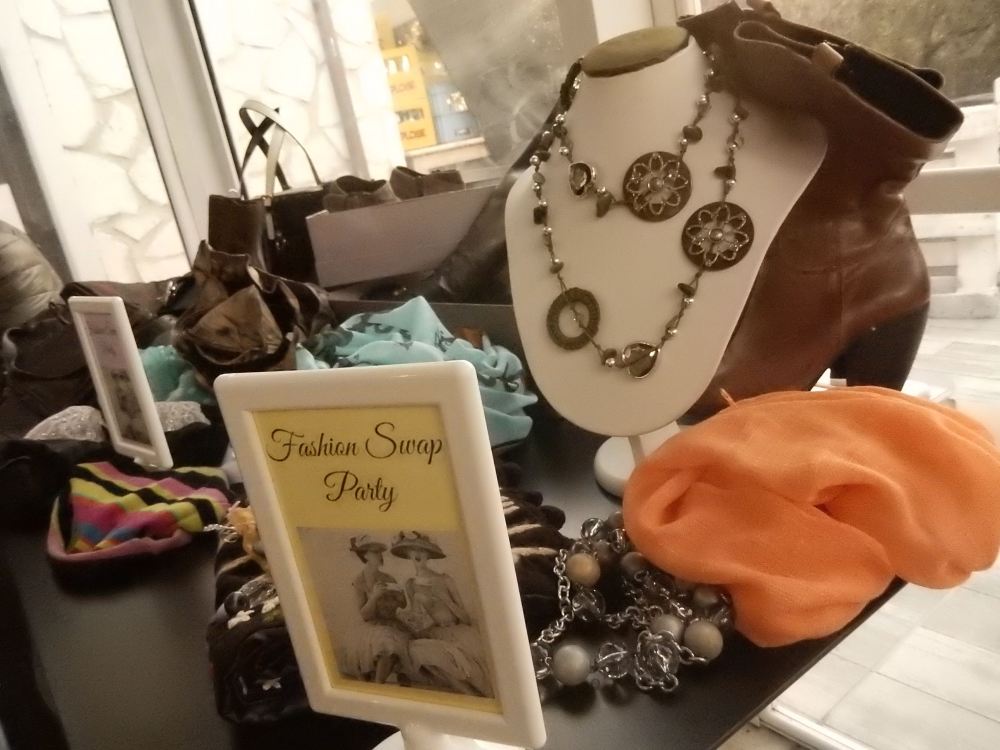 Gli accessori allo swap party del 22 novembre 2015